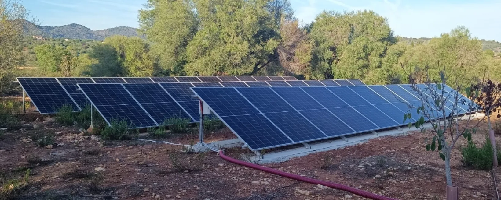 Instalación solar en Sant Llorenç